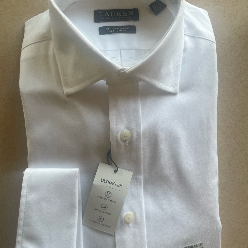 Lauren Ralph Lauren Men's Ultraflex Regular-Fit Dress Shirt